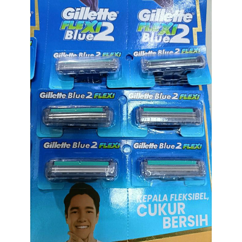 gillette flexi2 blue