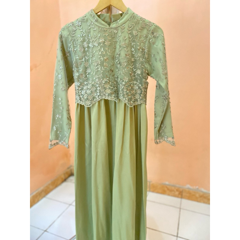 Gamis kondangan Brokat(PL)
