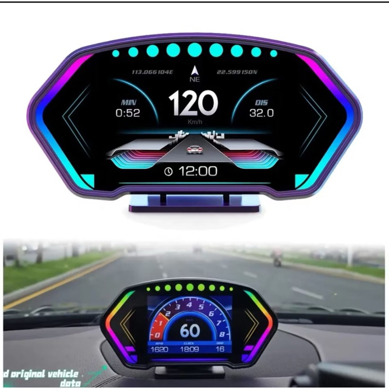 indikator mobil digital universal head up display mobil digital obd2 mobil digital indikator tachome