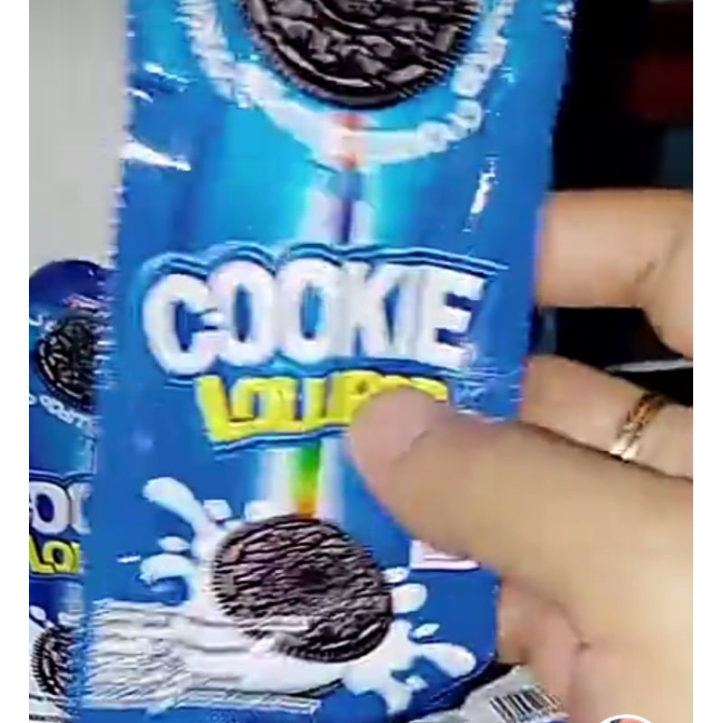Permen oreo  cookie lollipop 1 pack isi 30 pcs