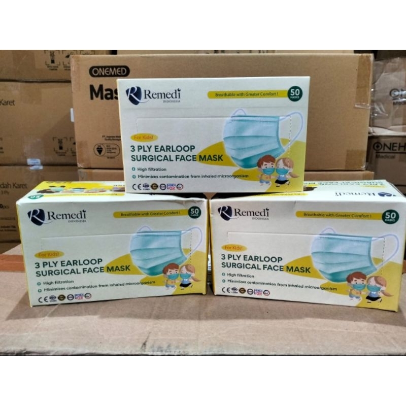 Masker Anak / Masker Medis Anak Motif