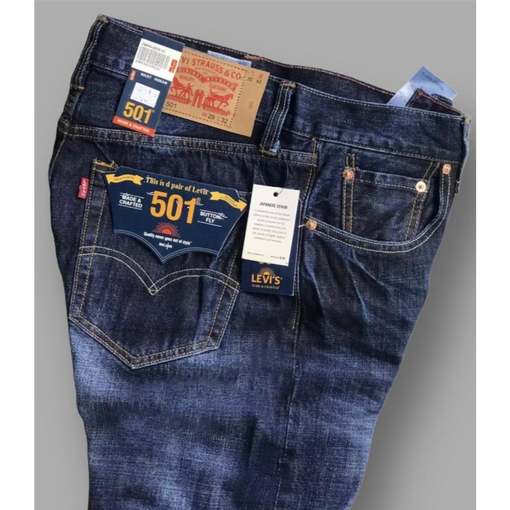 CELANA JEANS PRIA IMPORT / CELANA JEANS PRIA/RAW DENIM