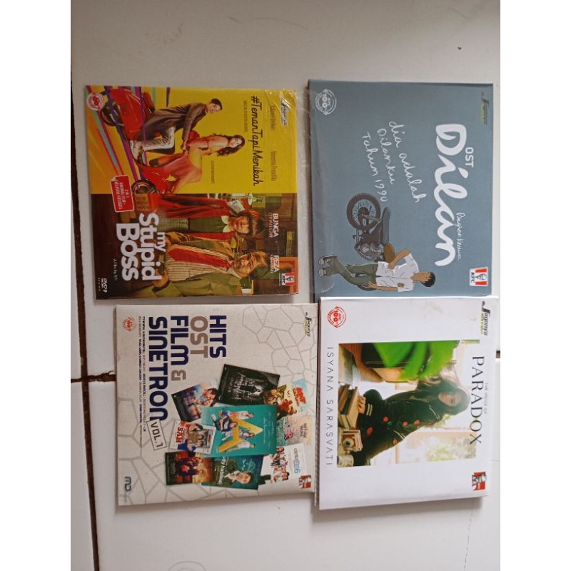 cd album isyana paradox, ost dilan preloved (harga per pcs)
