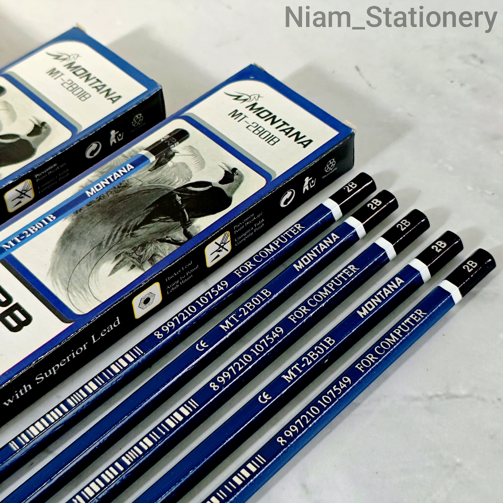 

Niam ECER ( 1 PCS ) Pensil 2B Raut Murah M2000 / Montana