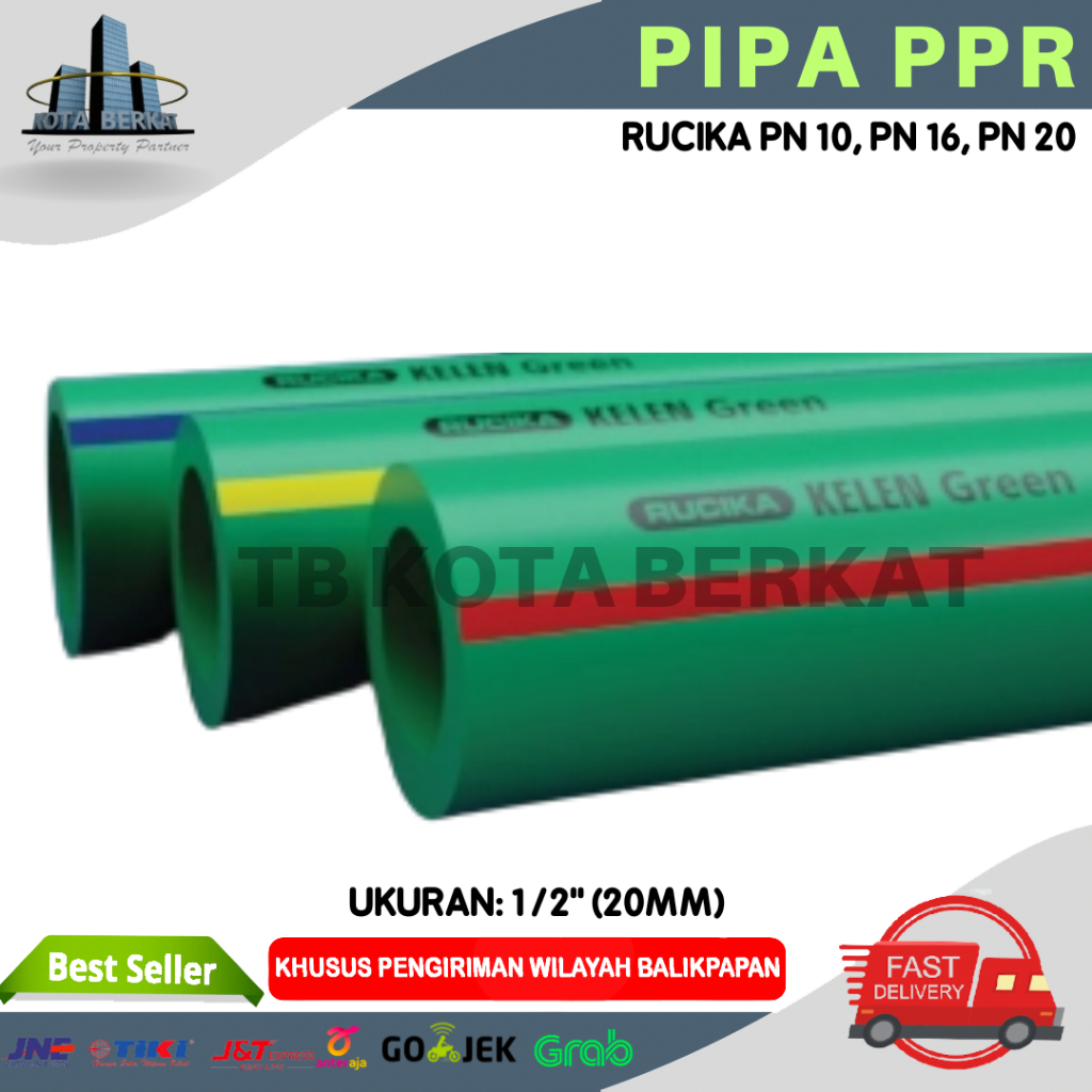 PIPA RUCIKA PPR / PIPA PP-R RUCIKA KELEN GREEN
