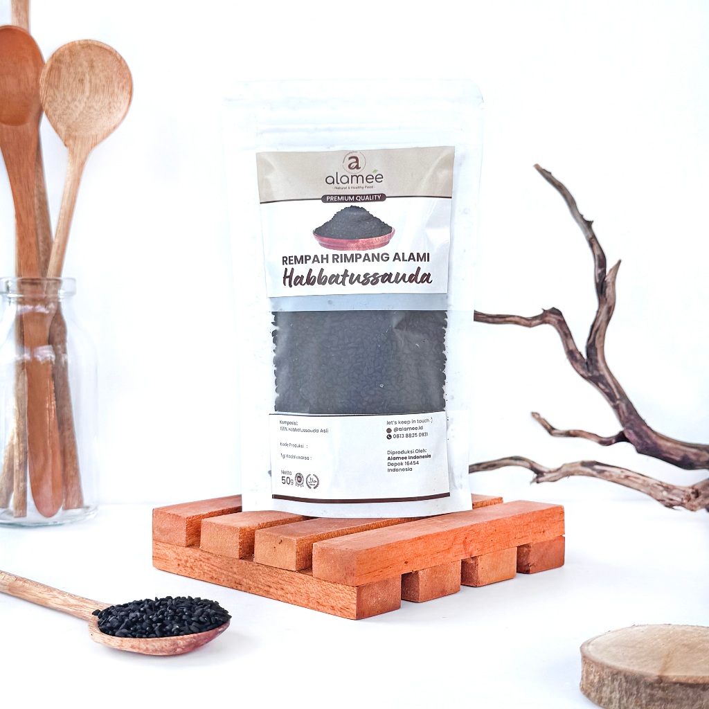 

ALAMEE Biji Habbatussauda Original Asli Jinten Hitam Biji Jintan Habatusauda 50 gram