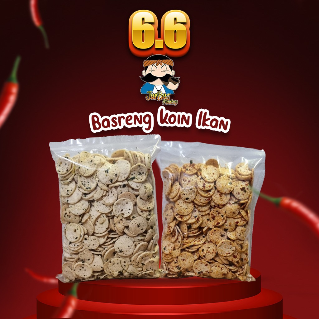 

Basreng Koin (Ayam & Ikan) 1 kg by Juragan Basreng