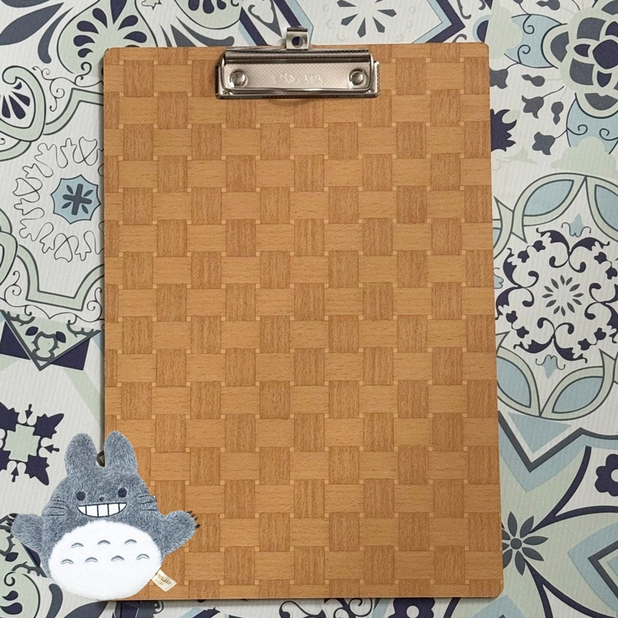 

[1 PCS] CLIPBOARD KAYU MDF PAPAN LAPANGAN ALAS UJIAN