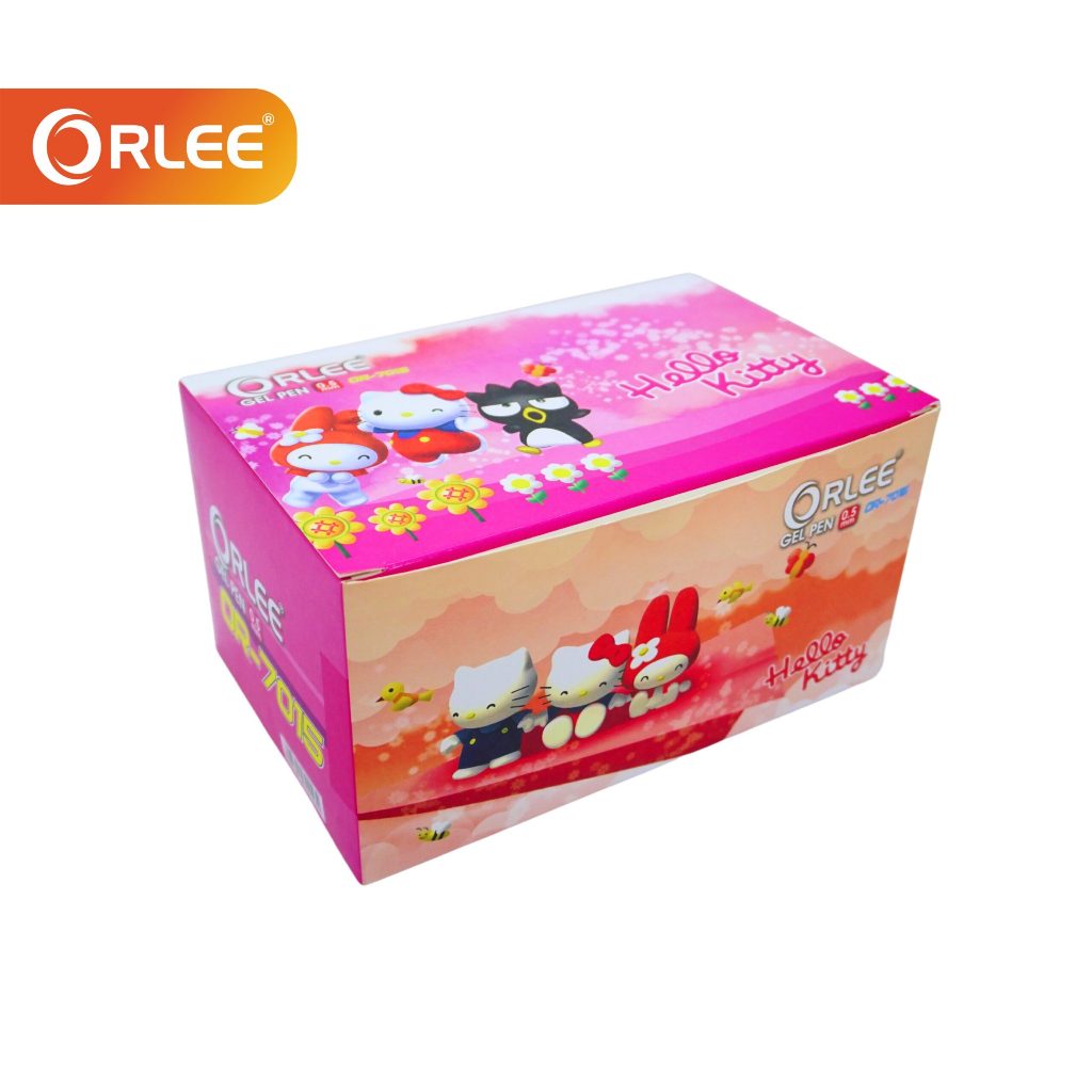

Pulpen / Bolpen / Bolpoin GelPen ORLEE Karakter Hello Kitty Tinta Hitam 0.5mm (1 PCS)