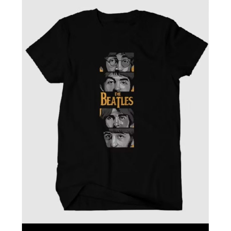 Kaos Distro Original Band THE BEATLES / T-Shirt Terbaru Keren Band THE BEATLES /  Atasan Dewasa Pria
