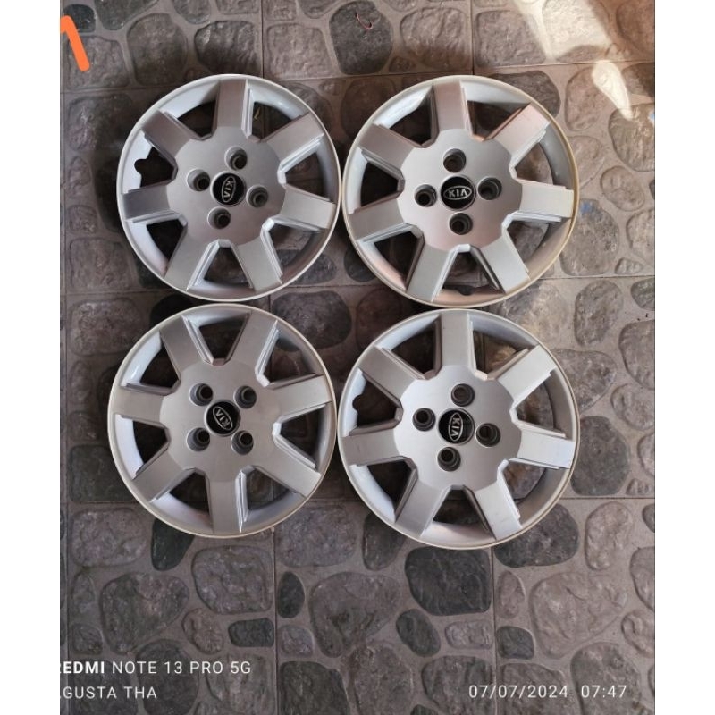 wildop/ weldop/wheldoop/tutup velg /dop kia ring 15 original pnp futura da tss