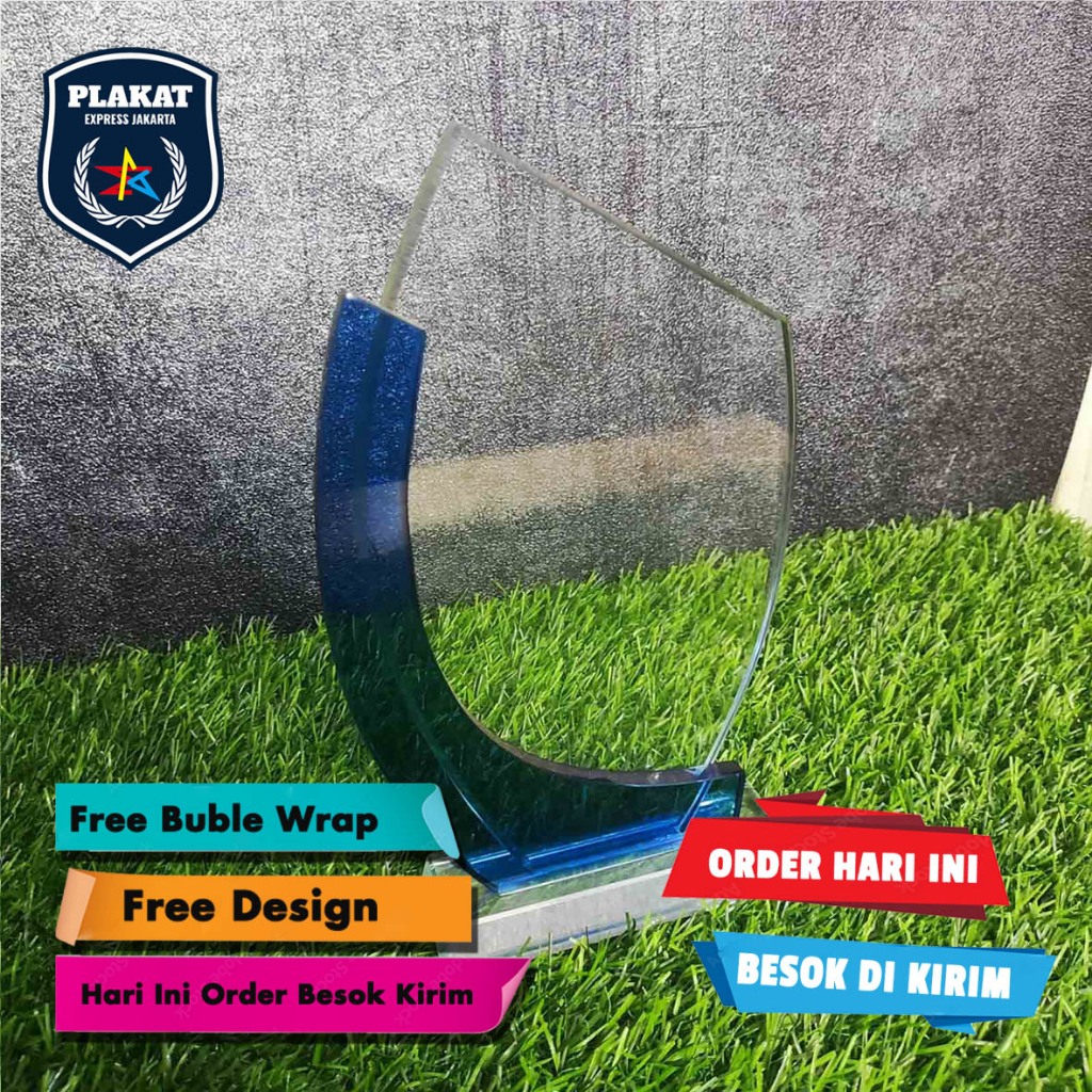 Plakat Kristal | Diamond Kristal | Plakat Kenang Kenangan | Plakat Kaca | Plakat | Plakat Kristal 3D