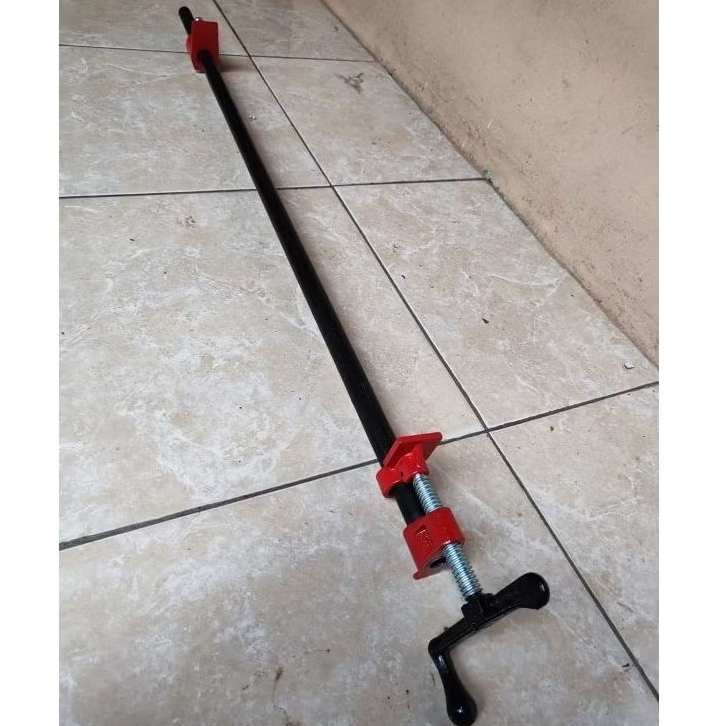 Pipe clamp 1/2 inch Penjepit kayu bar clamp klem kayu