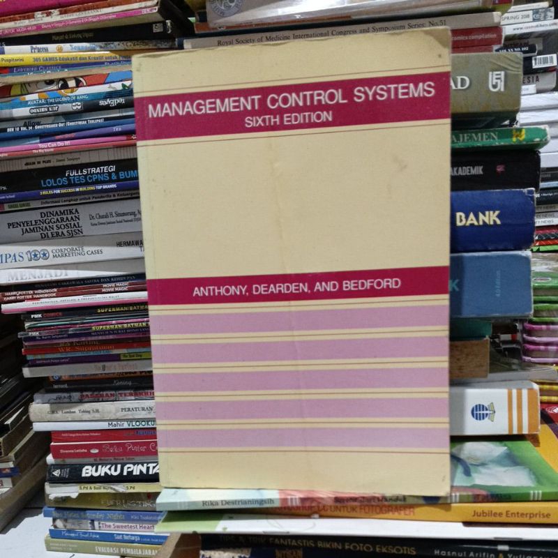 Management control system sixth edition