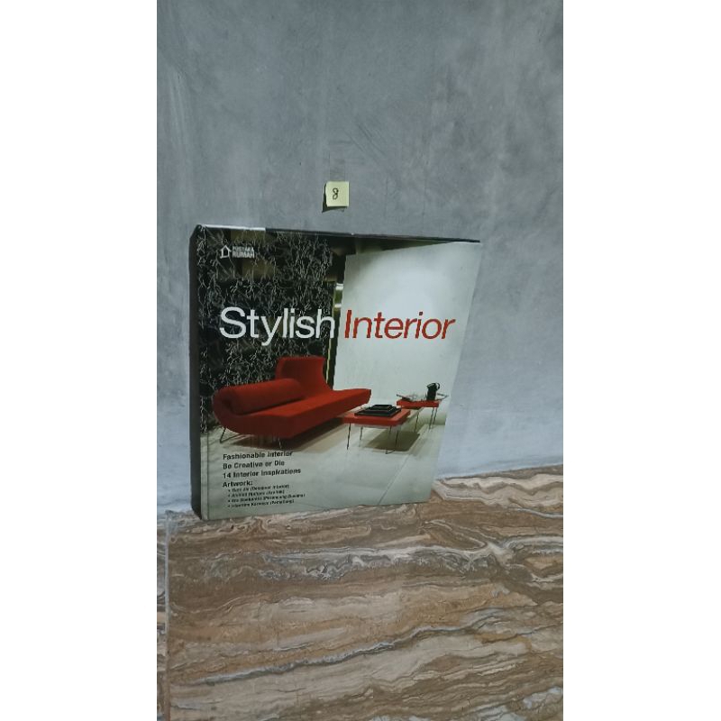 

STYLISH INTERIOR. by pustaka rumahHard cover buku ukuran besar