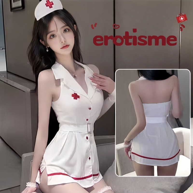 Gaun Lingerie Seksi /Cosplay / Gaun Pendek Seksi / Lingerie Seksi Wanita / Piyama Seksi Wanita / Baj