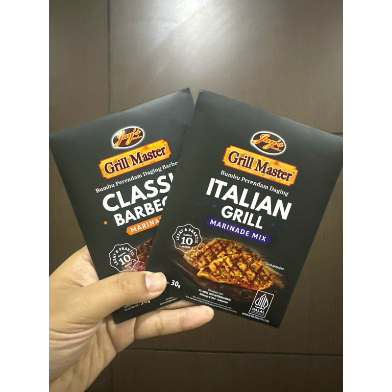 

Jay’s Grill Master Bumbu Marinasi Daging, Steak dan Barbeque