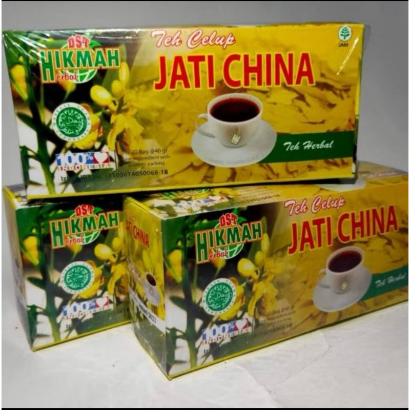 

[BISA COD ]Teh jati cina hikmah HIKMAH Teh Jati Cina Celup 20 Kantong - Teh Herbal Celup Pelangsing Alami Mengatasi Obesitas