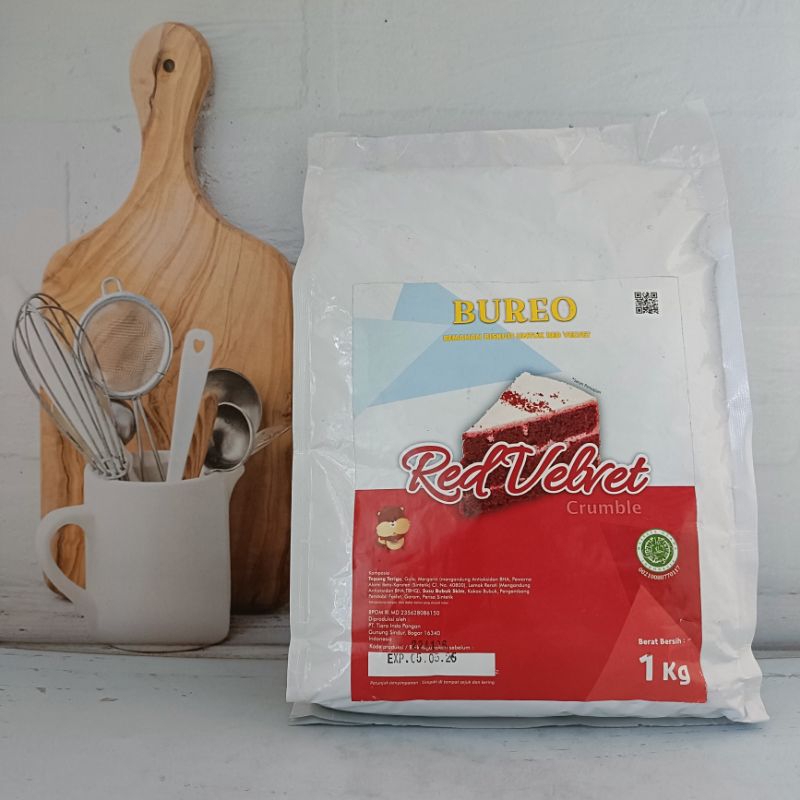 

BUREO REDVELVET (KASAR/HALUS) 1KG