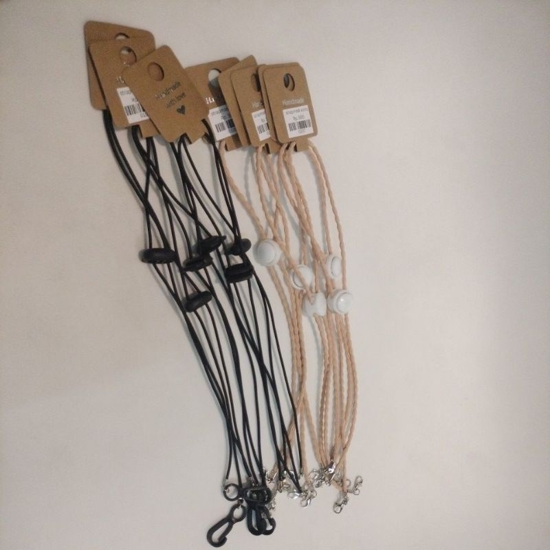 konektor strap masker 2in1 polos