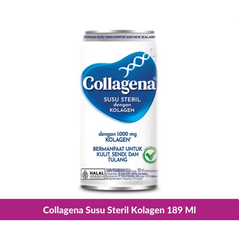 

Collagena Susu Steril Kolagen 189 Ml - minuman collagen