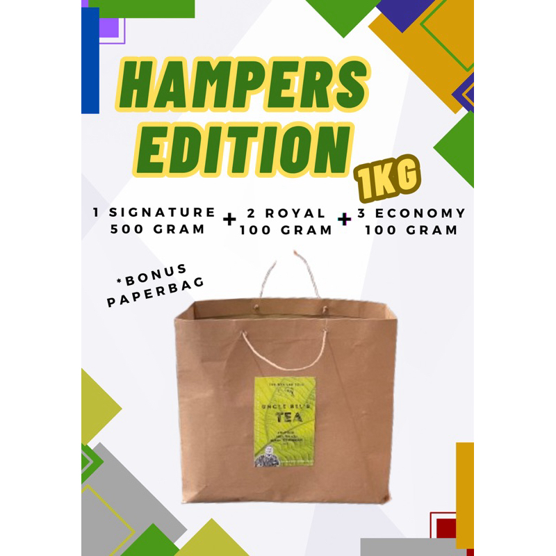 

Teh Asli Solo untuk Hampers/Gift || Uncle Bil's Tea, Teh Asli Solo Non Kemasan Non Pengawet (Teh Hitam mix Teh Melati)