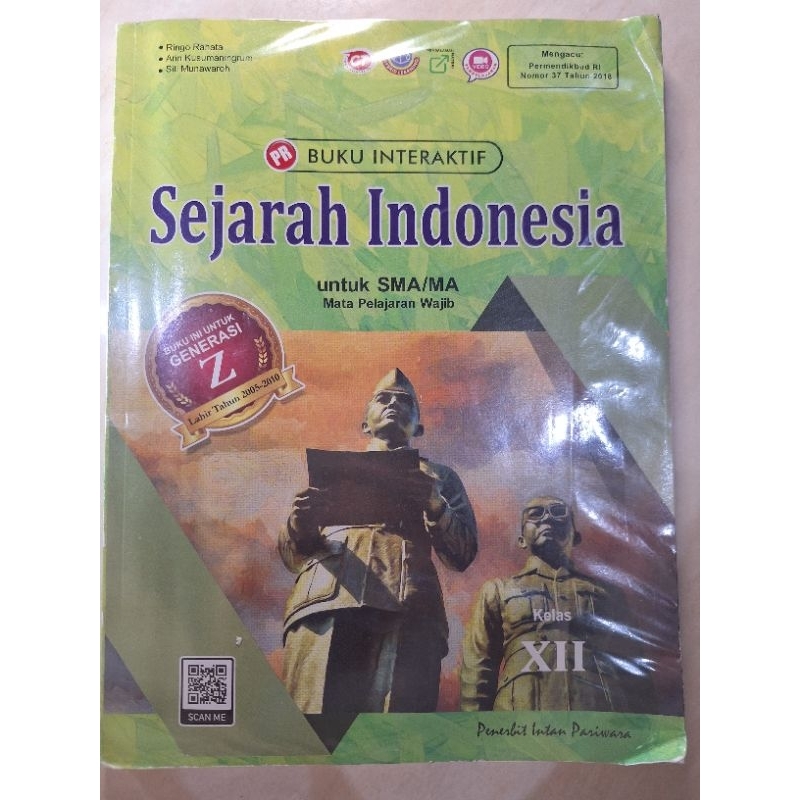 sejarah indonesia / kelas 12 / intan pariwara