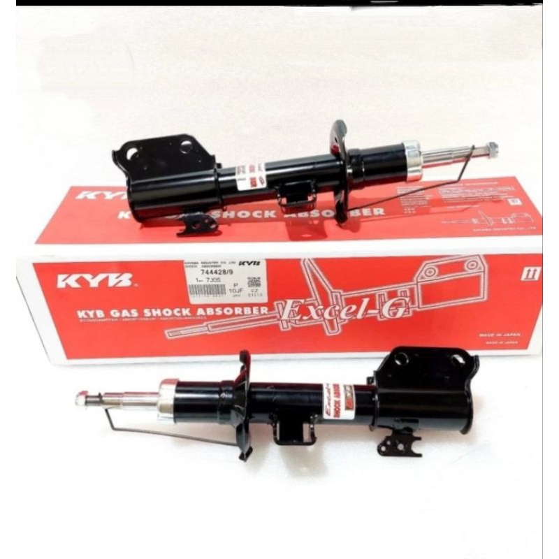 paket shockbreaker shock toyota all new rush 2013 2018 merk excel KYB depan sepasang original