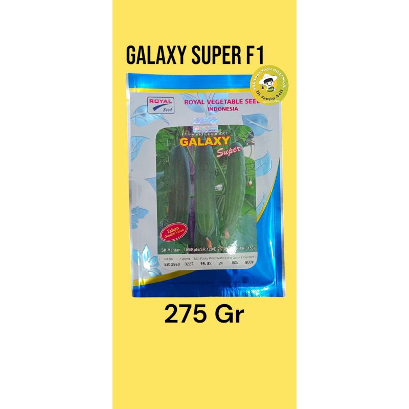 

galaxy f1 timun cap royal agro 275 gram
