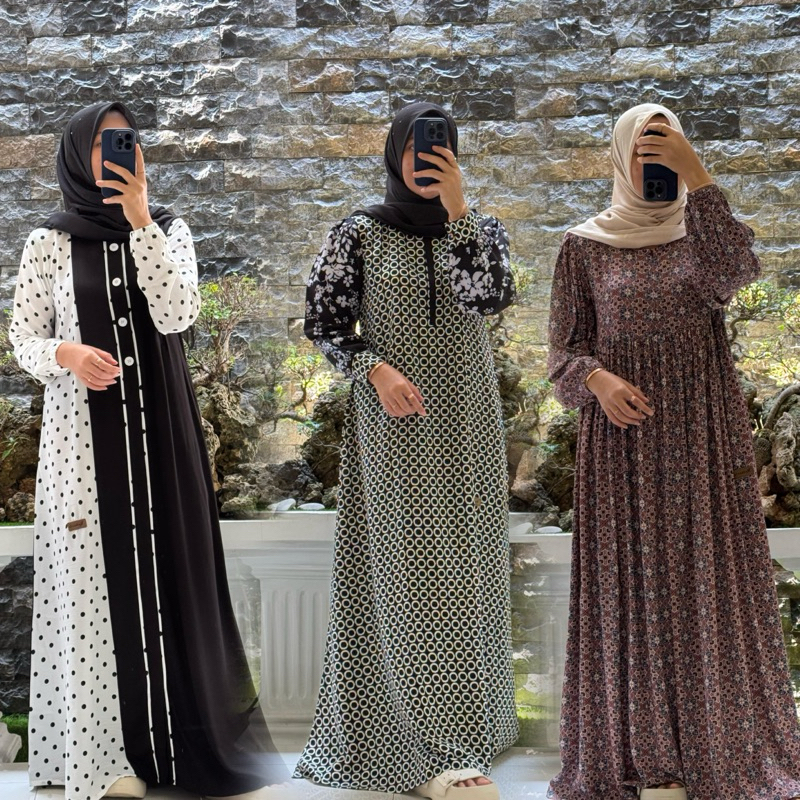 DRESS NADHEEFA KATALOG TERBARU NADHEEFA STORE