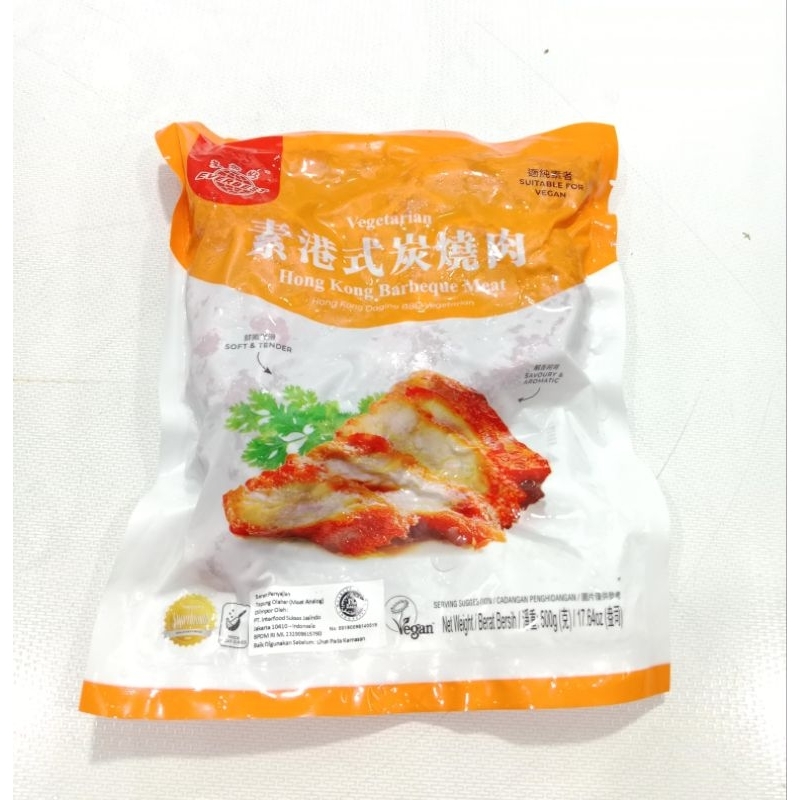 

[FROZEN] VEGETARIAN HONGKONG BARBEQUE MEAT 500GR