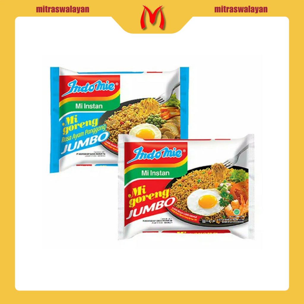 

INDOMIE Mie Instant Jumbo Kemasan 128 gr