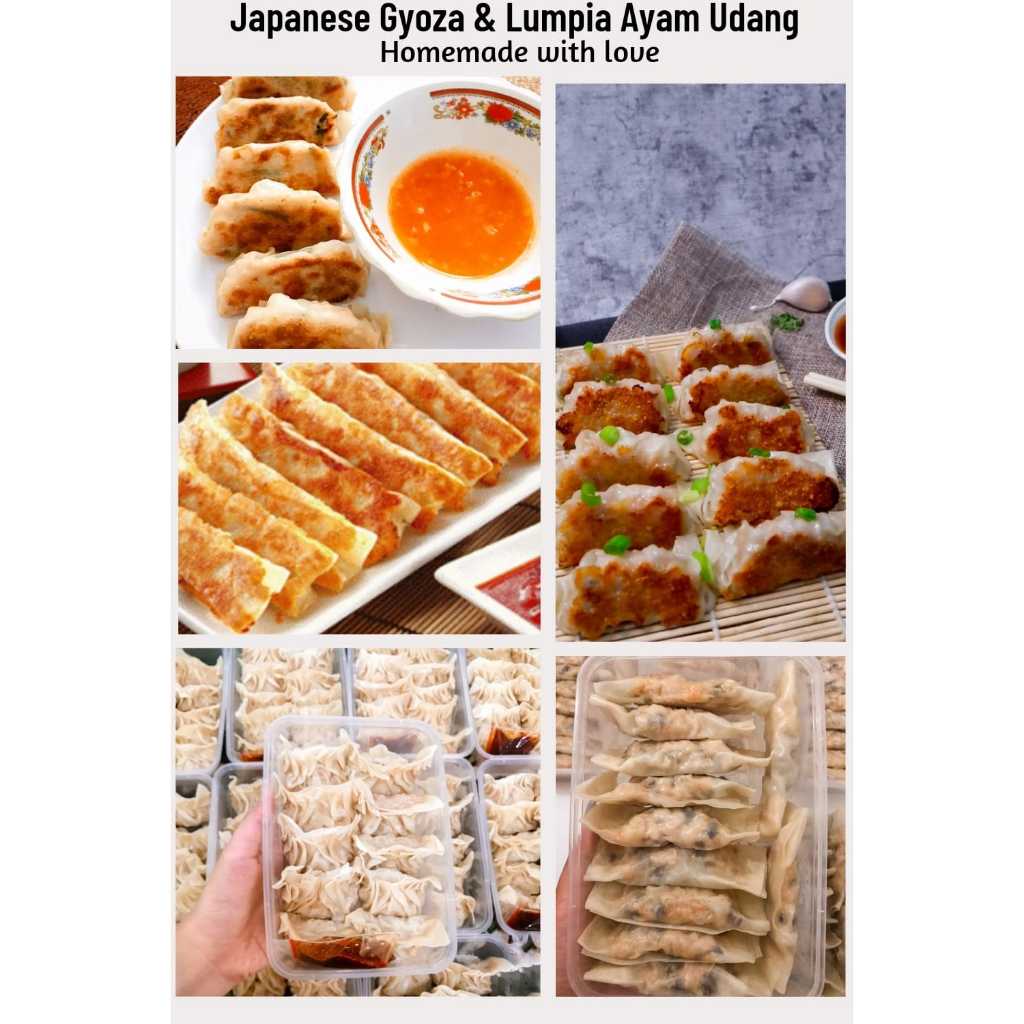 

Japanase Gyoza Home Made Enak Lezat isi 10 No Vetsin Kualitas Premium Terjamin Maknyus Bintang Lima Tanpa Pengawet No Vetsin