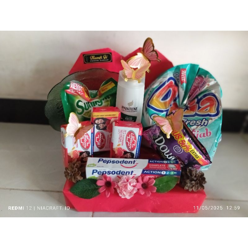 

Parcell hari ibu parcel lebaran sabun daia exclusive