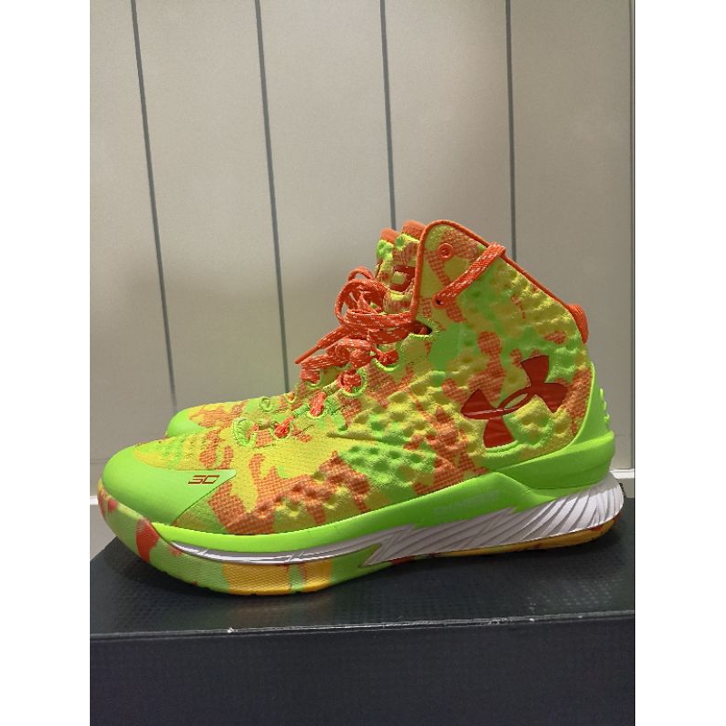 curry 1 retro sour patch preloved / second ori
