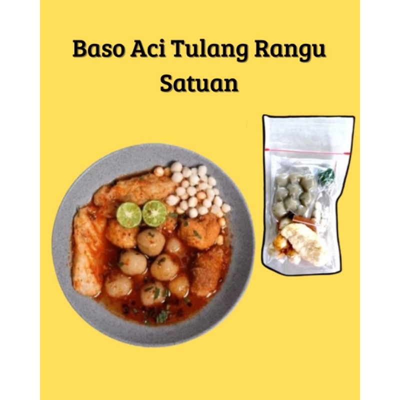 

baso aci tulang rangu asli khas pekanbaru