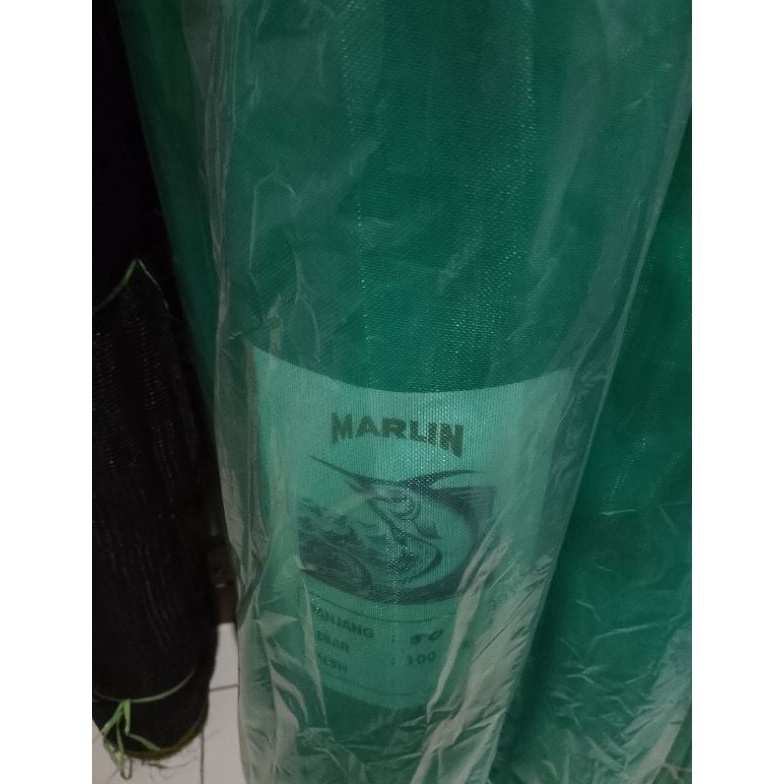 Waring Kasa Hijau Cap Ikan Marlin 1 Rol 5 Meter KODE R9J9
