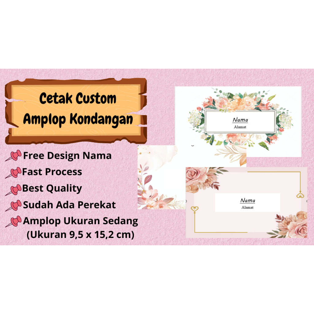 

Amplop/sampul/sampol/Kondangan/sumbangan/kundangan/buwuhan/hajatan/buwuan/ Custom/desain.