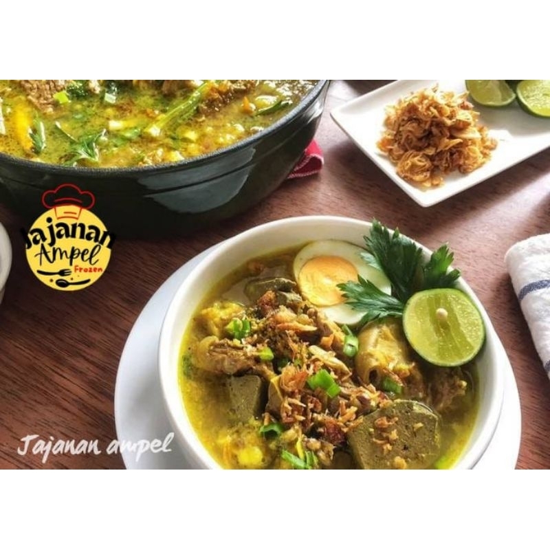 

Cahayadstore Bumbu Soto Ayam / Daging Tinggal Cemplung Sudah Ditumis 150Gr