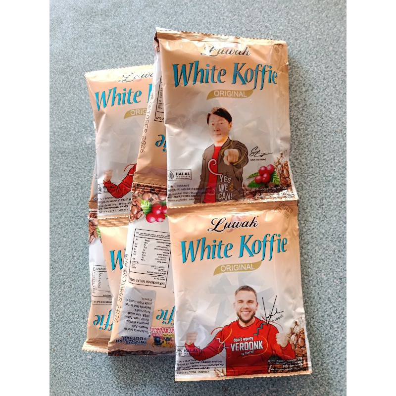 

Luwak White cooffe 1 Renceng/White cooffe/kopiluwak saset