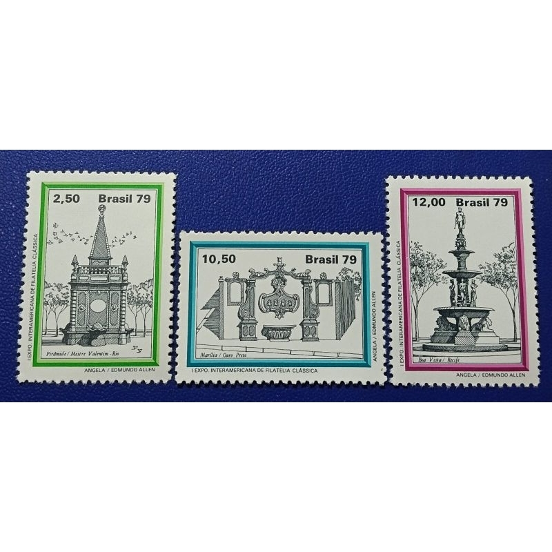 

Prangko Lawas LN Brasil Set Lengkap Clasik Thn 1979