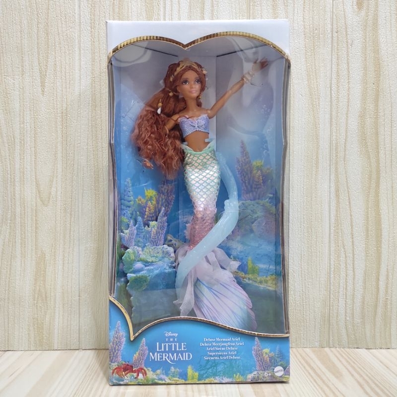 Boneka Barbie The Little Mermaid Deluxe Mermaid Ariel