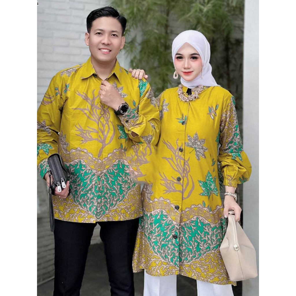 Batik Couple Batik Kemeja Batik Blus Kain Katun