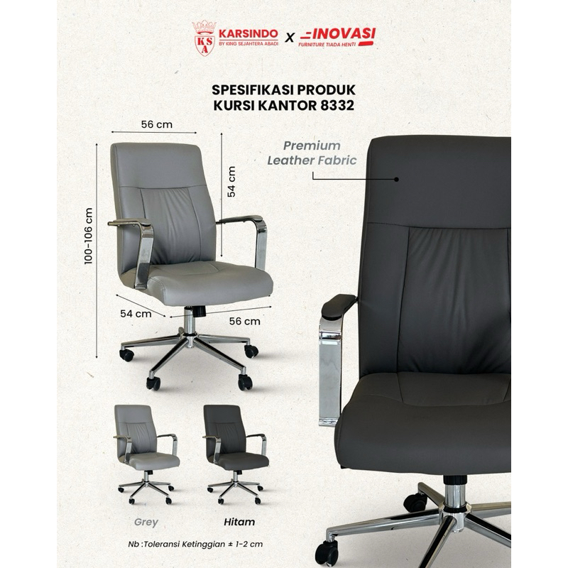 Kursi Kantor | Kursi Hidrolik Kantor