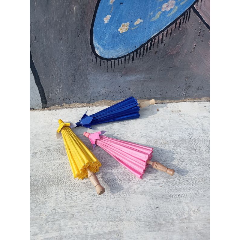 Payung Nari, Payung Dekorasi, Payung Lukis/Polos Diameter 50 cm