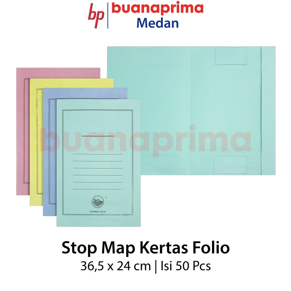 

MAP KERTAS FOLIO Biasa Isi 5 pcs Folio Stop Stof Map Stopmap Merah Biru Kuning Hijau Folder KODE T2B5