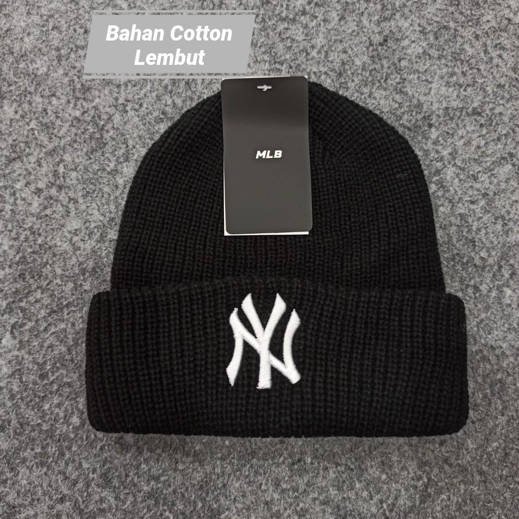 Kupluk NY MLB Black Logo White