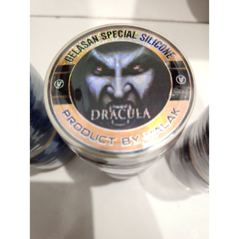 (1 pcs)Gelasan VALAK "DRACULA" super silicone, molor, size 0.25 (original by VALAK FIRMANSYAH), klos