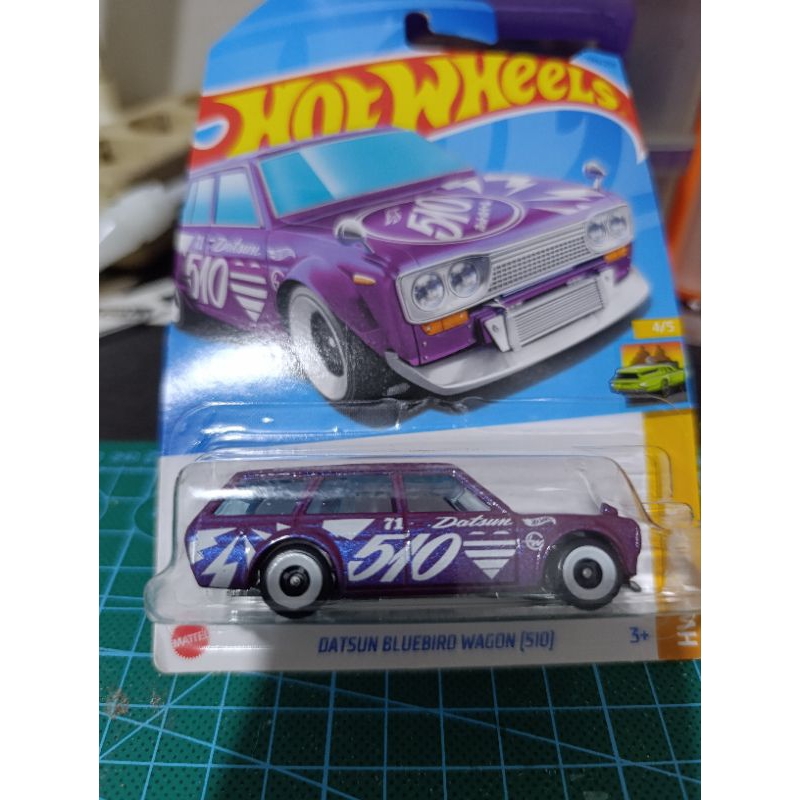 hot wheels datsun bluebird wagon 510
