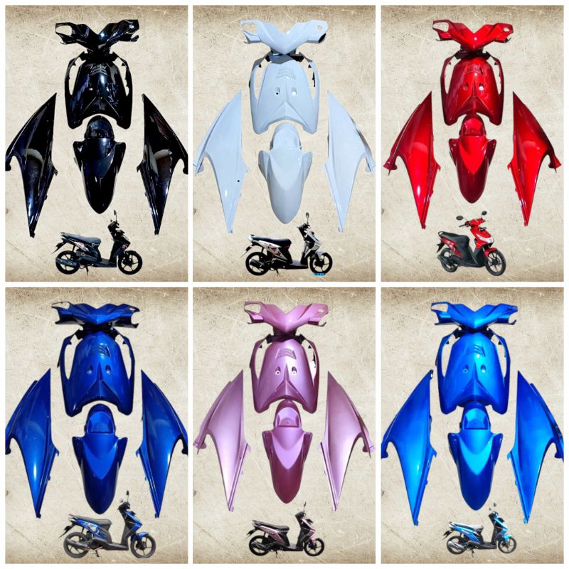Full Set Body Halus Honda Beat Karbu 2008-2009